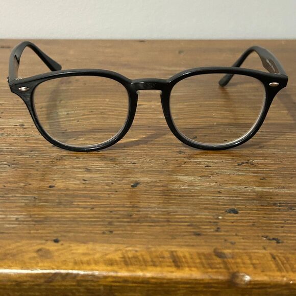 Ray-Ban RB 4359 601/19 Eyeglasses Black Round Frame Only Italy 51-20 145 - Picture 2 of 7